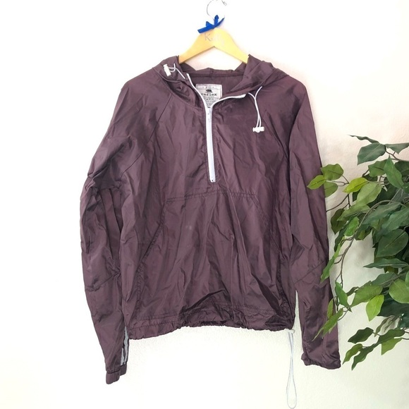Reflex Maroon Half Zip Rain Coat - Picture 1 of 8